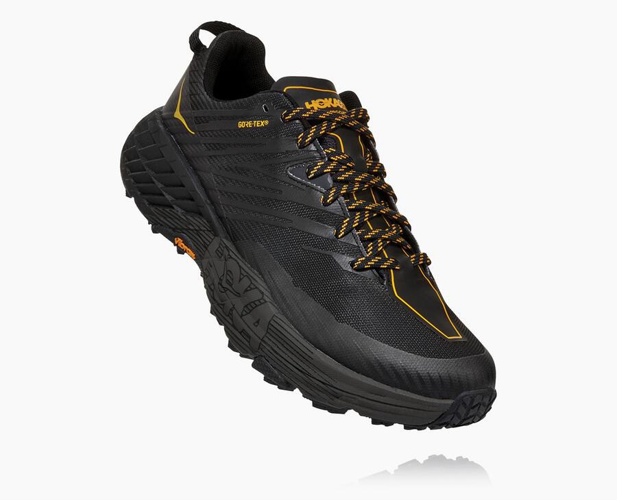 Zapatillas Trail Hoka One One Hombre - Speedgoat 4 Gore-Tex - Negras - FXP495821